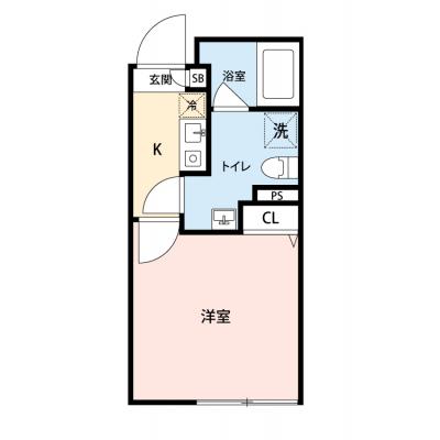 【🎉初期費用オフ｜お得なキャンペーン】【禁煙🚭】マイナビSTAYセレーノ平和島　302の間取り図