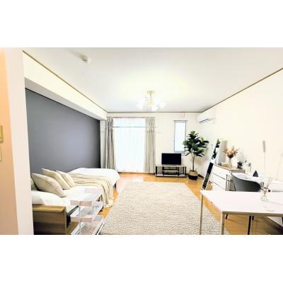 コスパだけじゃない“快適さ重視”マンスリータウン【井野駅まで徒歩４分🚃】【Wi-Fi無料📶！】マンスリータウン井野町B102の間取り図