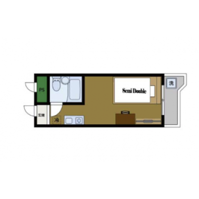 BraTTo阿佐ヶ谷ネーフル【女性向け🥰】オートロックなどの防犯設備完備のお部屋👍の間取り図