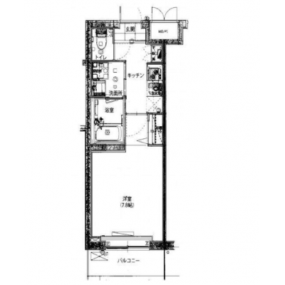 【✨🌅❄年末年始大感謝祭❄🌅✨】【禁煙🚭】マイナビSTAY羽田西糀谷　507の間取り図