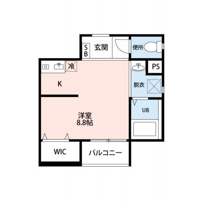  🌟【長期割】1日1,000円OFF！《最大2026年3月15日まで》🌟◆パシオン尼崎出屋敷６【Wi-Fi無料！阪神尼崎 徒歩圏内】の間取り図