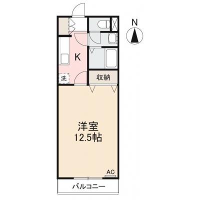 グローバルマンスリー松縄【Wi-Fi無料・敷地内駐車場あり！お問合せからご退去まで来店不要・対面不要でご対応可能！】の間取り図