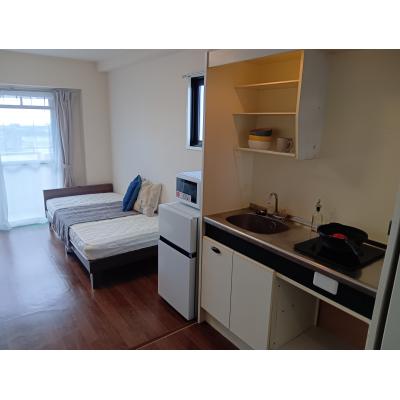 🌈新規オープン賃料半額　JR西明石駅徒歩3分🚃スーパー徒歩2分🛒オートロック🔒スマートTV📺最上階角部屋✨プリメゾン西明石803の間取り図