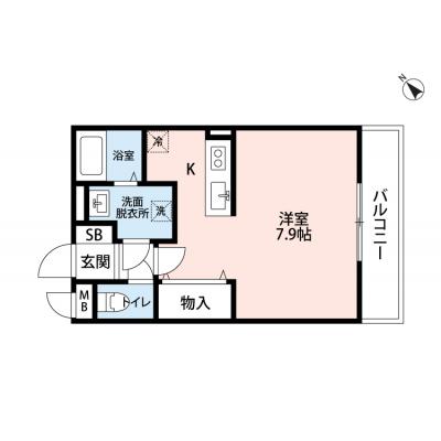 🌈新規オープンにつき表示賃料から半額！（１１月末まで）🌈◆パシオン柏原１【駐車場付き！河内国分駅徒歩5分！】の間取り図