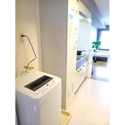 西明石駅徒歩3分🚊コンビニ徒歩1分🏪最上階✨ネット無料👍24Hサポート付！スマートTV📺【M014】の間取り図