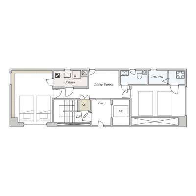 ワールドポテンシャル旗の台の間取り図