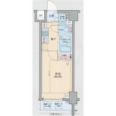 【🍡！秋の大感謝価格！🍡】【禁煙🚭】マイナビSTAYミライエ豊島高田馬場　902の間取り図