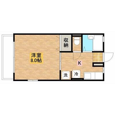 ハーモネートアークハイムの間取り図