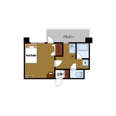 BraTTo大手門グラシアス【11、12月入居キャンペーン😍さらに1,000円OFF👍】の間取り図