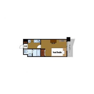 BraTTo薬院ローズ【11、12月入居キャンペーン😍さらに1,000円OFF👍】の間取り図