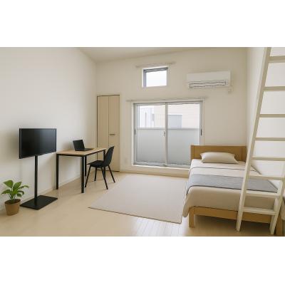 【名古屋市中村区/太閤通徒歩約5分/無料Wi-FI/バストイレ別・独立洗面台/自転車駐輪可能】リバティー 103号室 ファミマンの間取り図