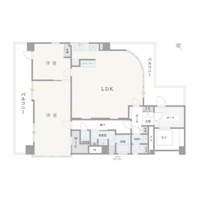 【神楽坂徒歩２分】119.91㎡　希神楽坂ビル10階　ワンフロアの物件です★の間取り図