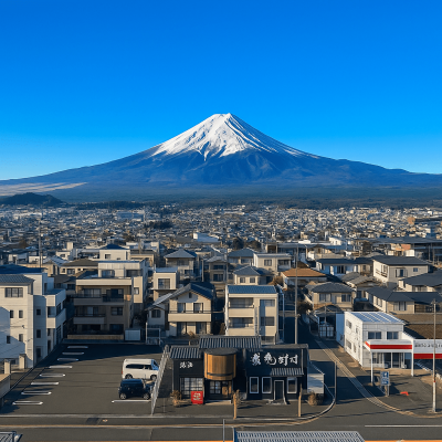 富士山絶景！🗻🌟駅近！🚃コンビニ徒歩3分！🏪アクセス良好！TM35 A号室の間取り図