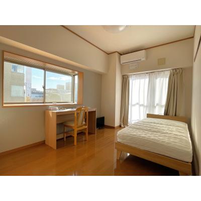 🔷🔹🔸🔶⭐「守谷」駅🚃徒歩1分！⭐オートロック、浴室乾燥機、ウォシュレット⭐1Kタイプ⭐RC造⭐【禁煙&Wi-Fi無料】⭐🔶🔸🔹🔷「T6」の間取り図