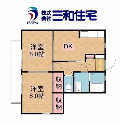メゾン・ド・カンパーニュの間取り図
