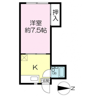 Nステイ大平の間取り図