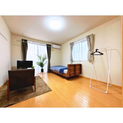 グランマンスリーつくば東平塚R107【筑波大学病院徒歩圏内♪】【Wi-Fi無料☆】【別途駐車場利用可能】【独立洗面台・浴室換気乾燥機あり！】の間取り図