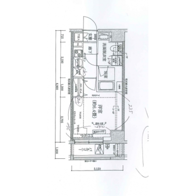 マンスリーステージ大口の間取り図