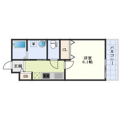 グッドステイ下新庄駅東リアコート★【ハイクラス・設備充実】の間取り図