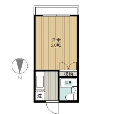 三島のマンスリー　千里丘　★インターネット無料★の間取り図