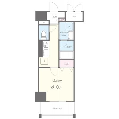 セイワマンスリー黒川【禁煙🚭】【ネット無料】【宅配BOX有】【駐車場有】の間取り図