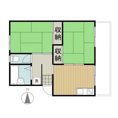 三島のマンスリー　上穂積　★インターネット無料★の間取り図