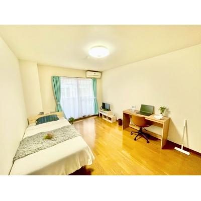 【岐阜県岐阜市/岐阜駅徒歩約3分/バストイレ別/洋室9帖/エレベーター/自転車駐輪可能】イーストフジ ファミマンの間取り図