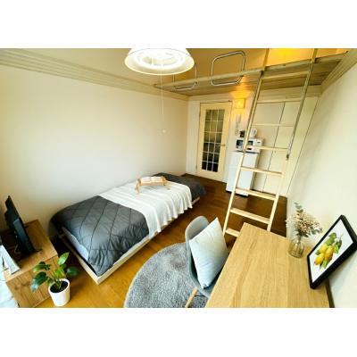 お値下げ✨ONLY藤沢2【🌈WiFi・管理費０円キャンペーン🌈】便利な駅チカ物件✨3駅・3路線利用可能！ロフト有、室内洗濯機置場🎵　🚃鎌倉駅まで直通３４分／藤沢駅まで直通３分の間取り図