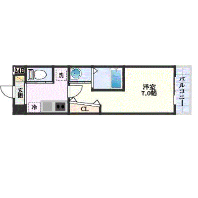 グッドステイ武庫之荘駅イープレイス●【ハイクラス・設備充実】の間取り図