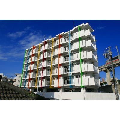 【トーマス安里309】4名利用可・セミダブル2台あり　安里駅まで徒歩5分・おもろまち駅まで徒歩6分・国際通りまで車で3分・Wi-Fi無料・駐車場付き（乗用車可能）の間取り図