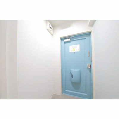 【東本願寺前5分】ウッドデッキ付◎住宅街で短期滞在丨マンションカトレア202(禁煙)(1)の間取り図