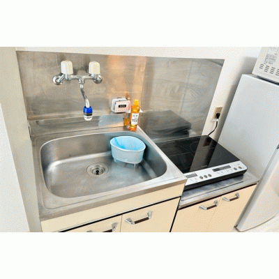 【京王堀之内8分】リモートワーク・出張向け｜ネット無料丨シティーハイツ堀之内1K(禁煙)(2)の間取り図