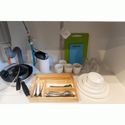 【大塚6分】バストイレ別！長期滞在におすすめ丨サチベルマン第3マンション1K(禁煙)(1)の間取り図