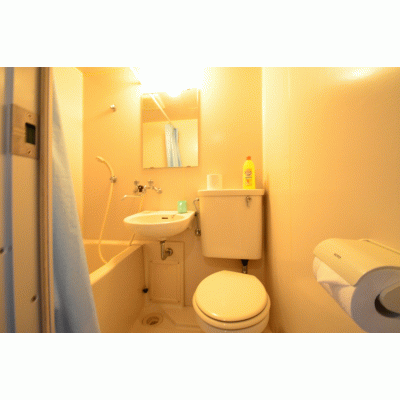 【新百合ヶ丘3分】出張・短期滞在に◎ネット無料丨東都マンスリー　コートコア1R（禁煙）(3)の間取り図