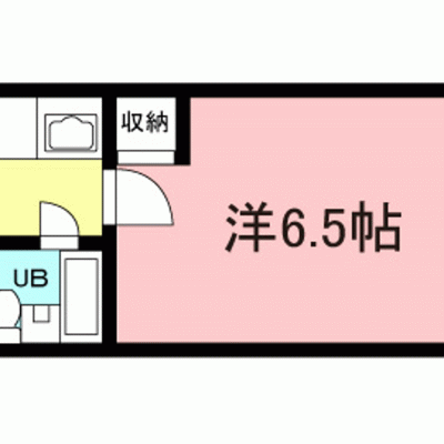 【東中野3分】ネット無料◎出張・短期滞在に丨東都マンスリー　サンライズ東中野1K（禁煙）(2)の間取り図