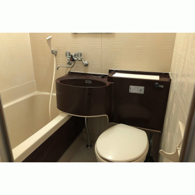 【鶴見6分】バス・トイレ別！テレワークに最適丨東都マンスリー 鶴見ダイカンプラザ1K（禁煙）(2)の間取り図