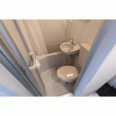 【反町2分】Wi-Fi無料◎出張・短期滞在に丨東都マンスリー ユーコート横浜反町1R（禁煙）(5)の間取り図