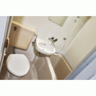 【聖蹟桜ヶ丘5分】ネット無料・テレワークにも丨東都マンスリー 聖蹟桜ヶ丘ビル1R（禁煙）(4)の間取り図