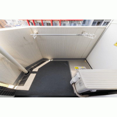 【ドーム前5分】ネット無料・洗面所独立で快適丨ベルエ難波西15F（禁煙）(3)の間取り図