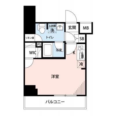 【清掃費11,000円OFF｜1月末までの入居限定🎁】【禁煙🚭/Wi-Fi無料🌐】マイナビSTAYトワイライトヒルズ新小岩駅前　205の間取り図