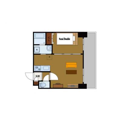 BraTTo北海道タワー【🤩広々1LDK🤩】キャンペーン実施中👌の間取り図