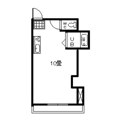 ハイエースも駐車可！WIFI無料　　♦コートハウス青葉４♦の間取り図