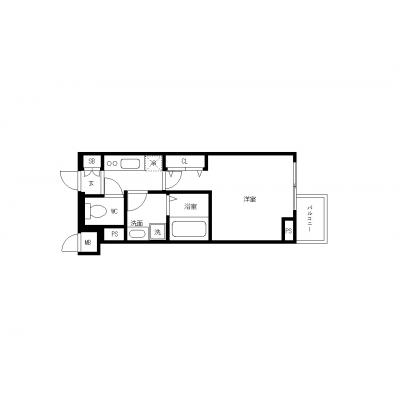 OneLife蕨EAST＜TYPE1＞【★Wi-Fi無制限・独立洗面・浴室乾燥付】の間取り図