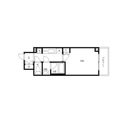 OneLife川口並木【★Wi-Fi無制限・独立洗面・浴室乾燥付】の間取り図