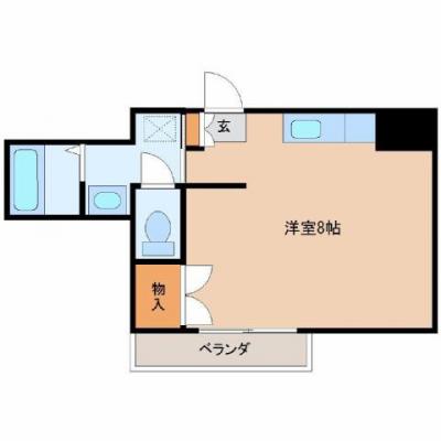 ハイエースも駐車可！　WIFI無料♪　♦RAKUDA南宮崎4♦の間取り図