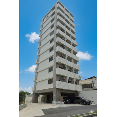 【Esan　Terrace　登川603】2023年7月完成★コンビニ徒歩2分　駐車場1台無料　高速WiFi　沖縄北インター近くの間取り図