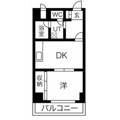 POROKARI南円山C/セミダブル/札医大病院徒歩圏内！の間取り図