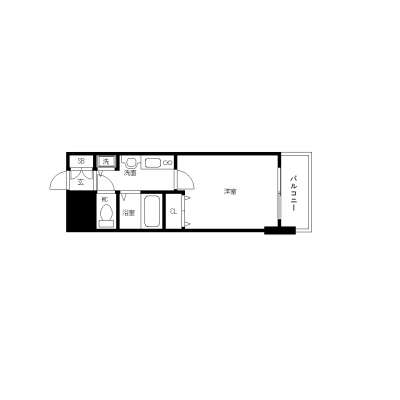 OneLife大須観音駅前花園通【★駅徒歩１分・バストイレ別】の間取り図