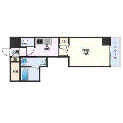 グッドステイ新栄駅南アルト◎【ハイクラス・設備充実】の間取り図