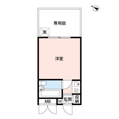 T-stay西馬込の間取り図